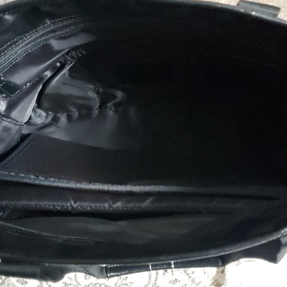 Coach Black Signature Travel Bag/Diaper Bag - Picture 10 of 15
